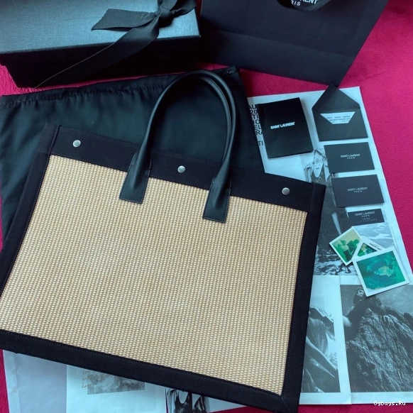 GAUCHE YSL TOTE BAG RIVE 0814